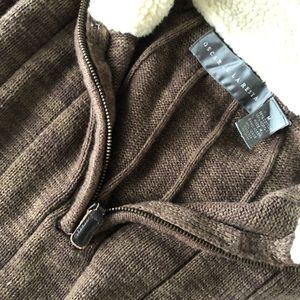 Oscar De La Renta half zip sweater